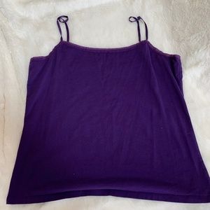Purple Spaghetti Strap Top